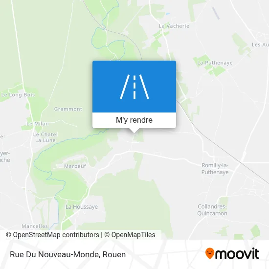 Rue Du Nouveau-Monde plan