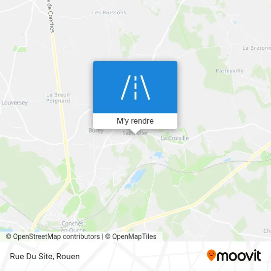 Rue Du Site plan