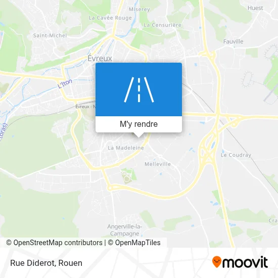 Rue Diderot plan
