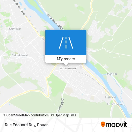 Rue Edouard Ruy plan