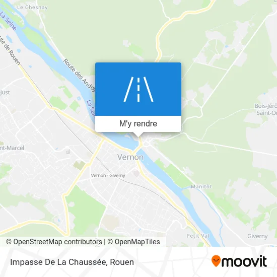 Impasse De La Chaussée plan