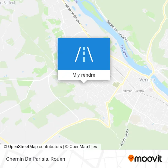 Chemin De Parisis plan