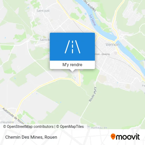 Chemin Des Mines plan