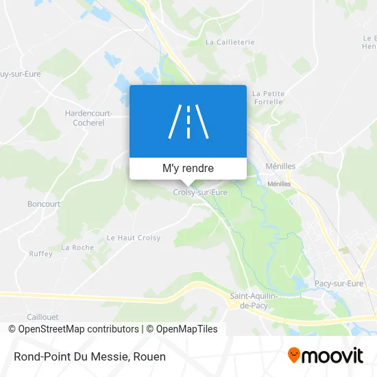 Rond-Point Du Messie plan