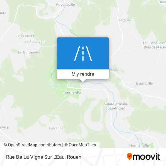 Rue De La Vigne Sur L'Eau plan