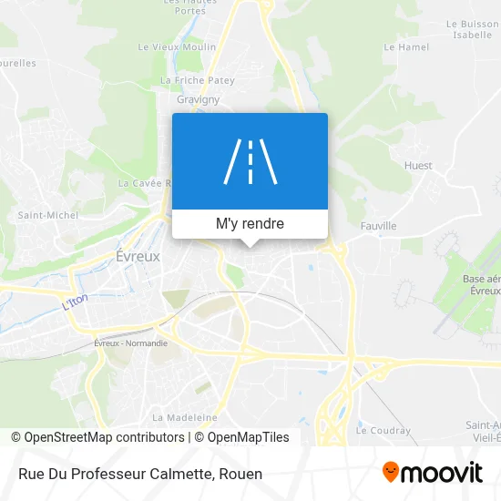 Rue Du Professeur Calmette plan