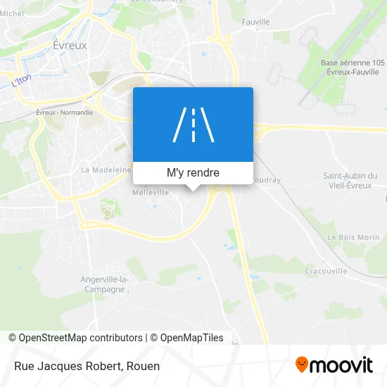 Rue Jacques Robert plan