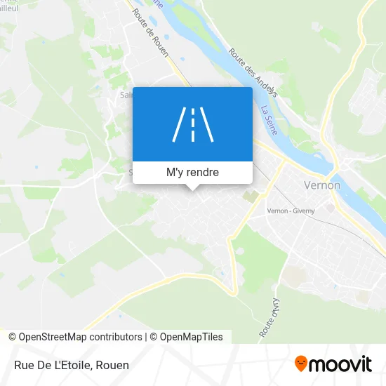 Rue De L'Etoile plan