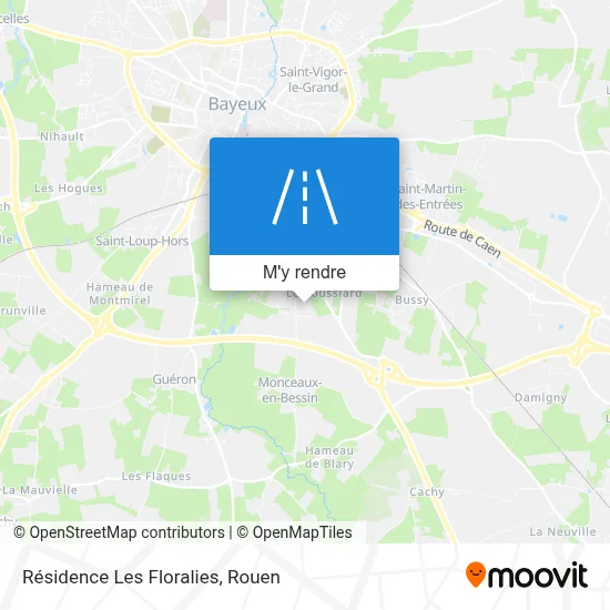 Résidence Les Floralies plan