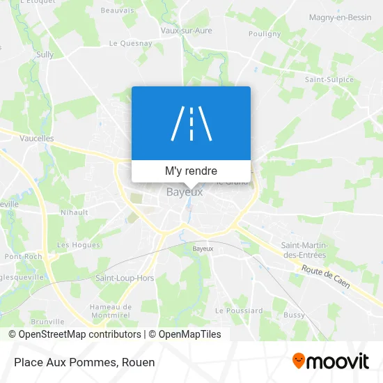 Place Aux Pommes plan
