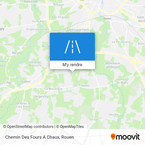 Chemin Des Fours A Chaux plan