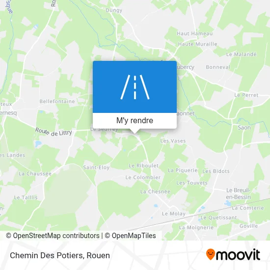 Chemin Des Potiers plan