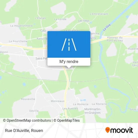 Rue D'Auville plan