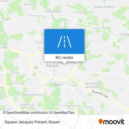 Square Jacques Prévert plan