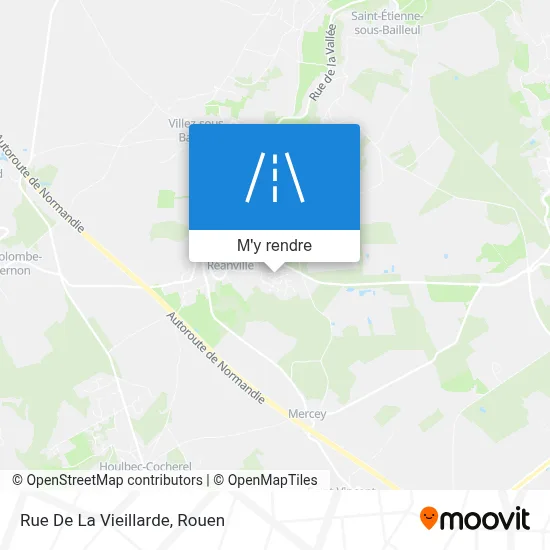 Rue De La Vieillarde plan