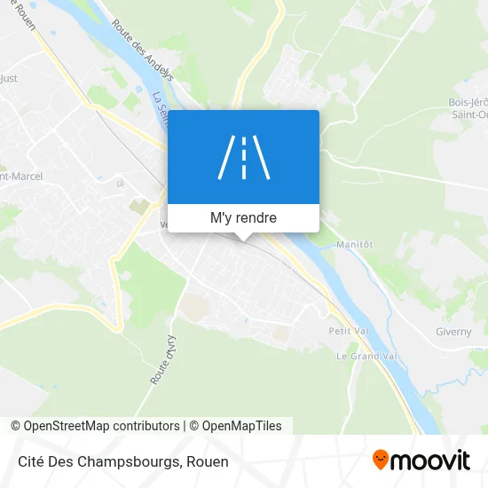 Cité Des Champsbourgs plan