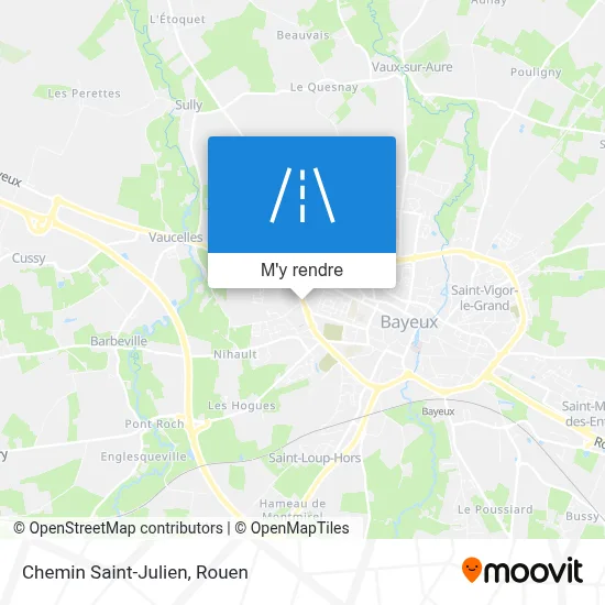 Chemin Saint-Julien plan