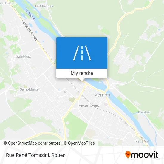 Rue René Tomasini plan