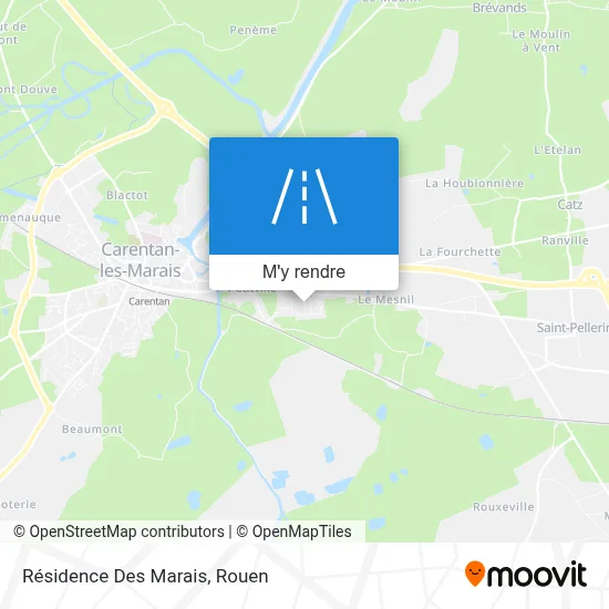 Résidence Des Marais plan