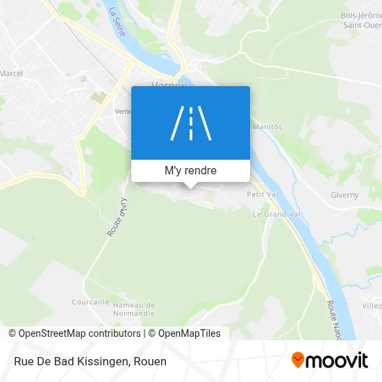 Rue De Bad Kissingen plan