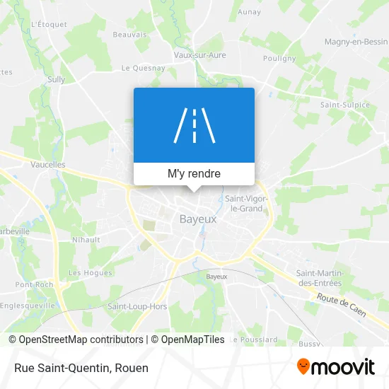 Rue Saint-Quentin plan