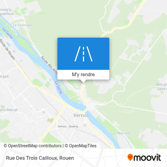 Rue Des Trois Cailloux plan