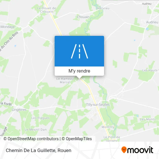Chemin De La Guillette plan