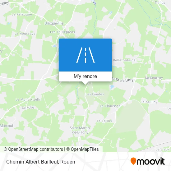 Chemin Albert Bailleul plan