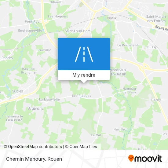 Chemin Manoury plan