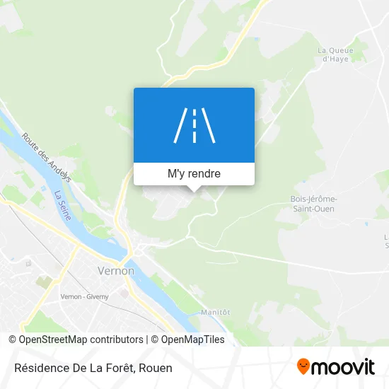 Résidence De La Forêt plan