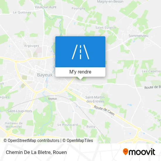Chemin De La Bletre plan