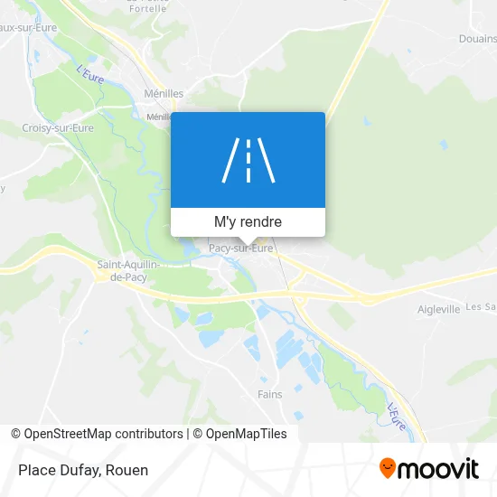 Place Dufay plan