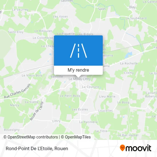 Rond-Point De L'Etoile plan