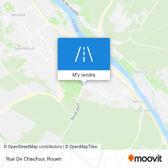 Rue De Chaufour plan