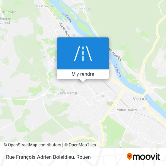 Rue François-Adrien Boieldieu plan