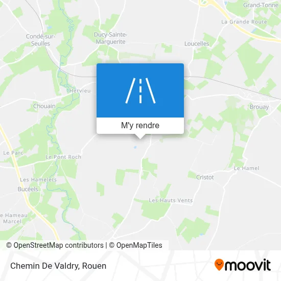 Chemin De Valdry plan