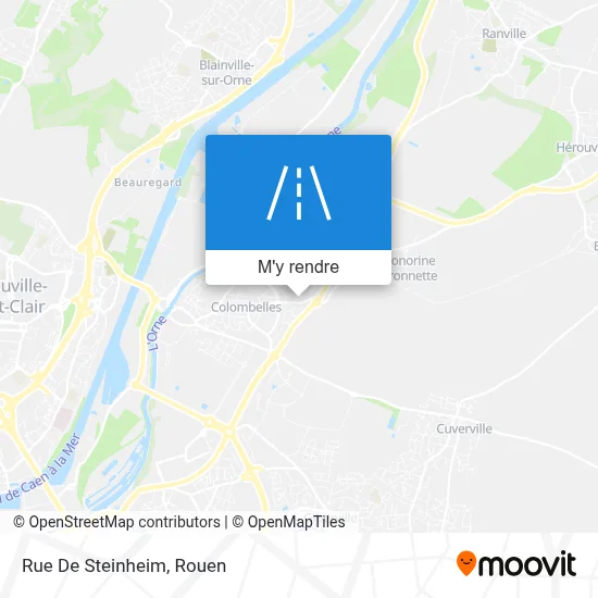 Rue De Steinheim plan