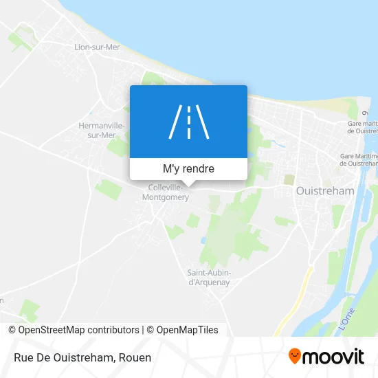 Rue De Ouistreham plan