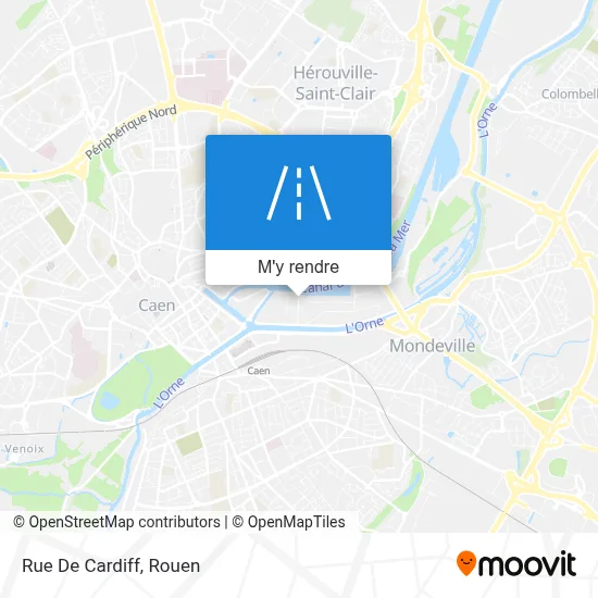 Rue De Cardiff plan
