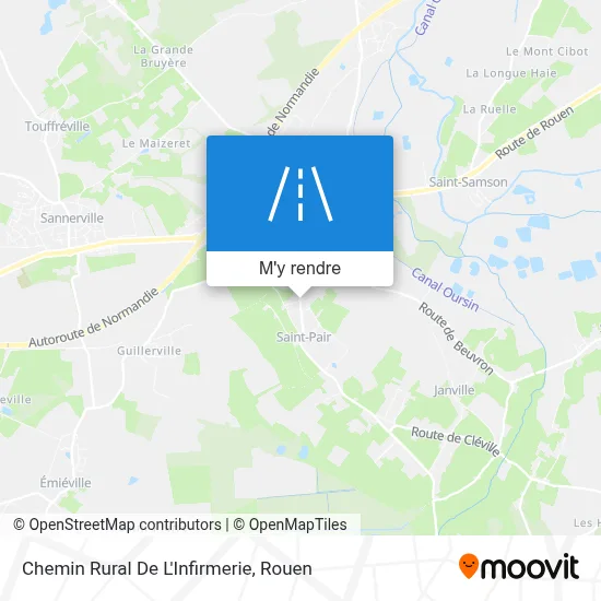 Chemin Rural De L'Infirmerie plan