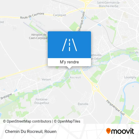 Chemin Du Rocreuil plan