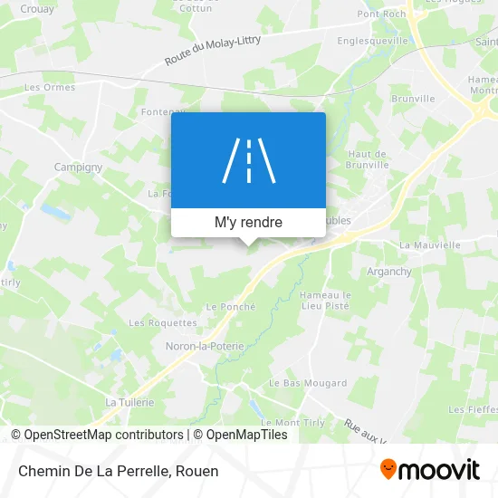 Chemin De La Perrelle plan