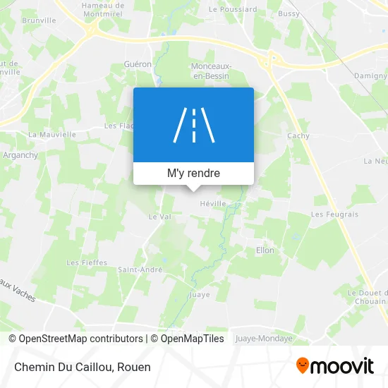 Chemin Du Caillou plan