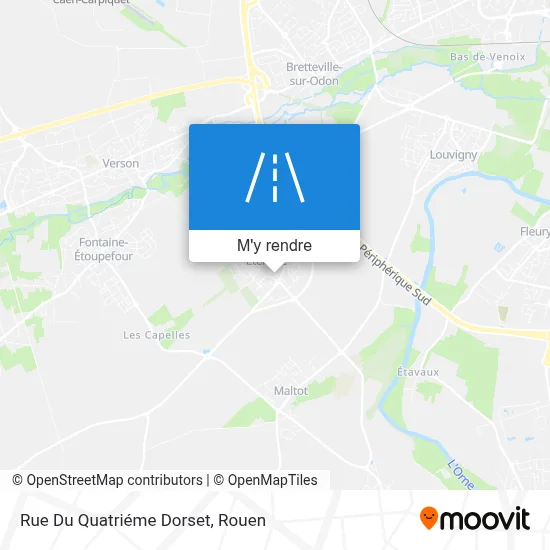 Rue Du Quatriéme Dorset plan