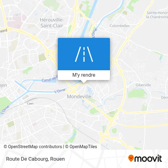 Route De Cabourg plan