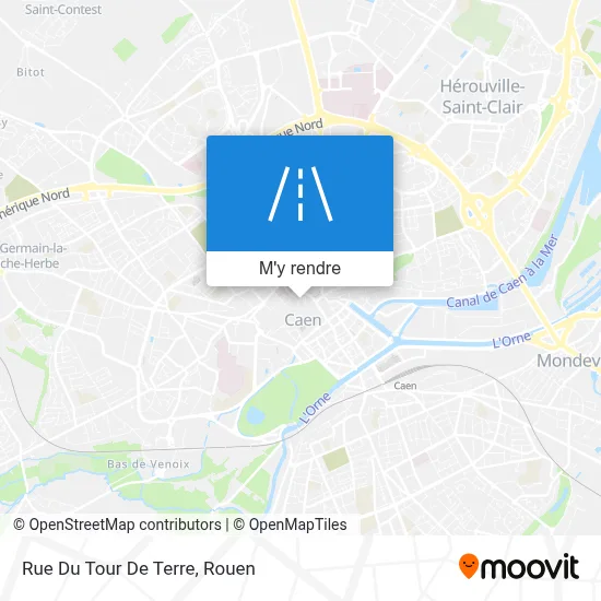 Rue Du Tour De Terre plan
