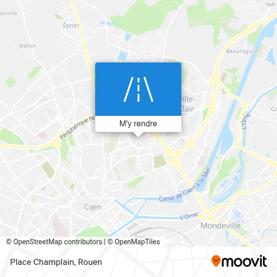 Place Champlain plan