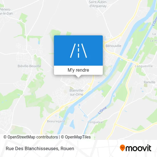 Rue Des Blanchisseuses plan