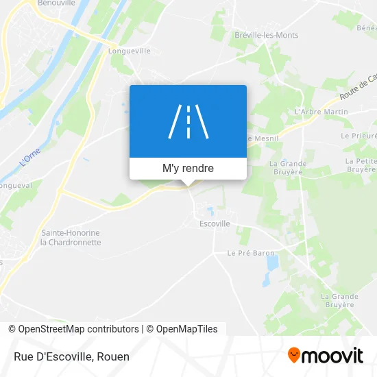 Rue D'Escoville plan