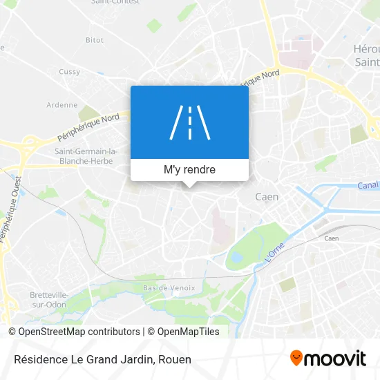 Résidence Le Grand Jardin plan